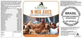 Suplemento Nutricional para Aves de Corte e Postura - N MIX AVES