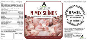 Suplemento Nutricional para Suínos em Todas as Fases - N MIX SUÍNOS