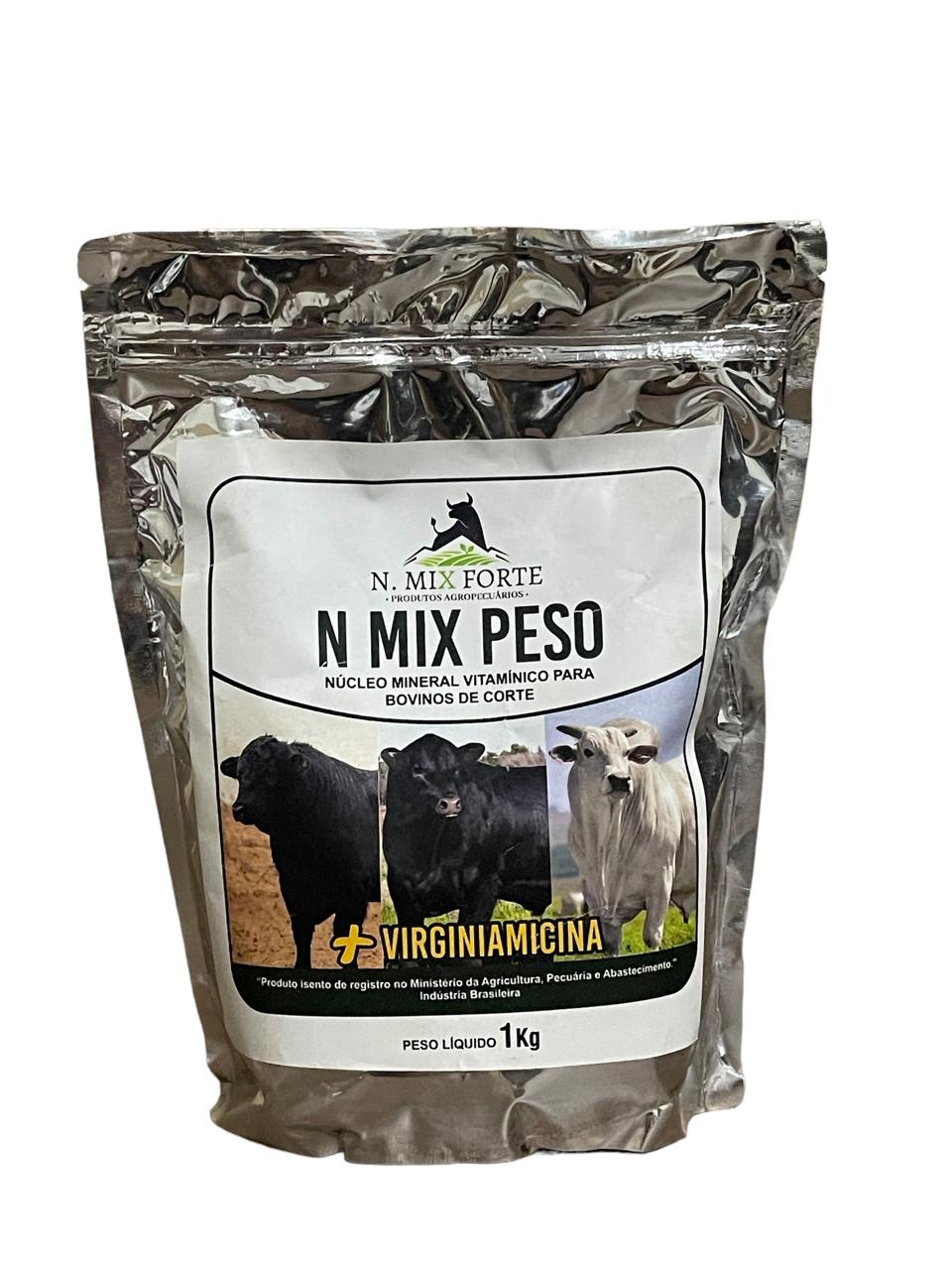 Suplemento Mineral para Bovinos de Corte Ganho de Peso - N MIX PESO